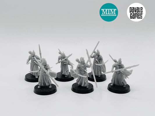 Bloody Elven Archers with Spears