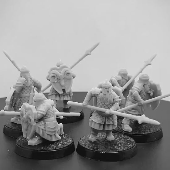 Silver Goat Dwarven Warriors