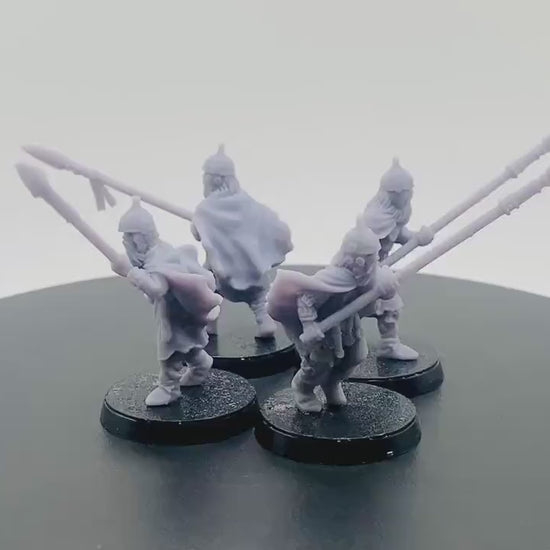 Ghostly Warriors with Great Spears