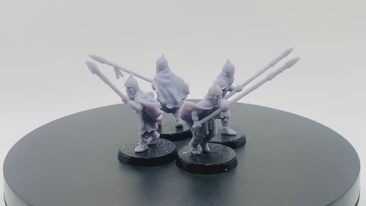 Ghostly Warriors with Great Spears