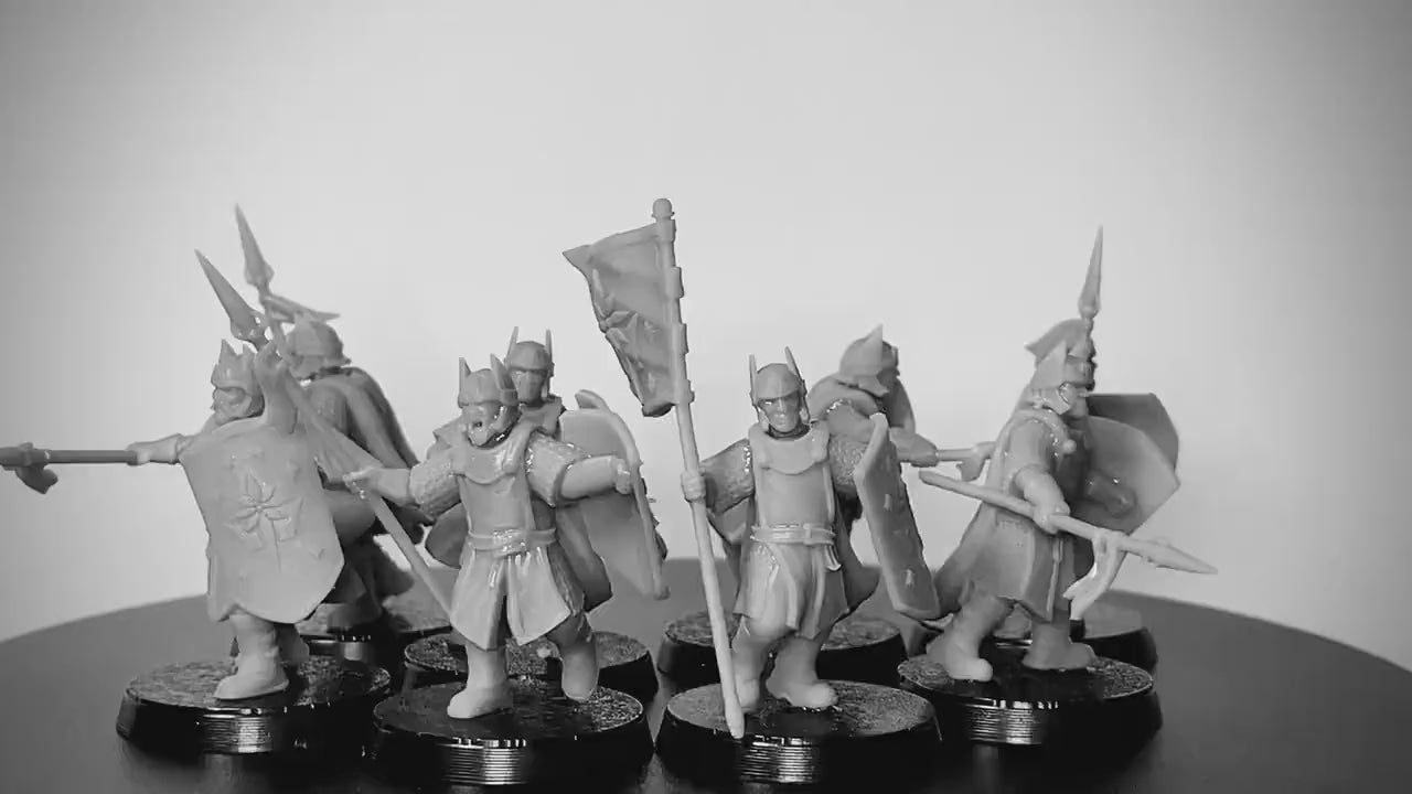 Western Warrior Spearmen