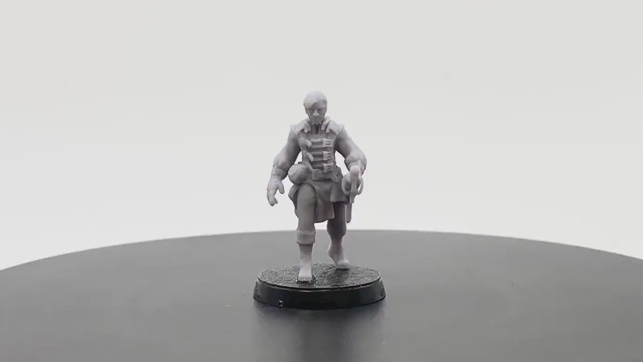 Novice Swashbuckler | Tabletop RPG Miniature | D&D | Roleplaying