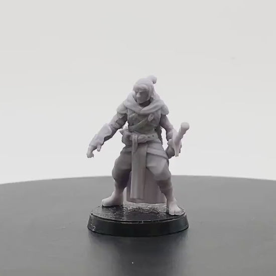 Rugged Kensei Monk | Tabletop RPG Miniature | D&D | Roleplaying