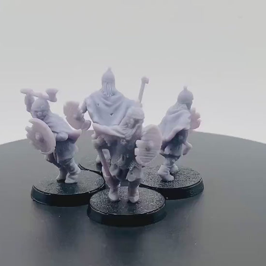 Ghostly Warriors with Axes