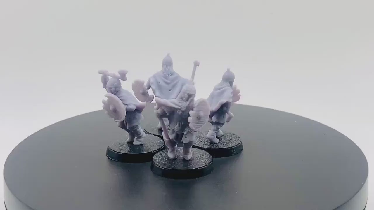 Ghostly Warriors with Axes