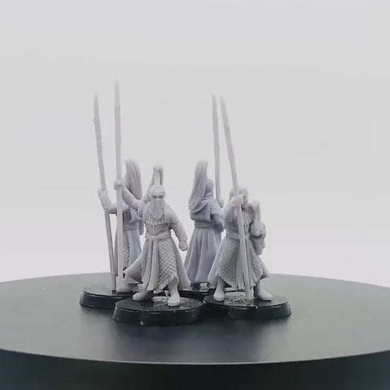 Wood Elven Guards with Pikes