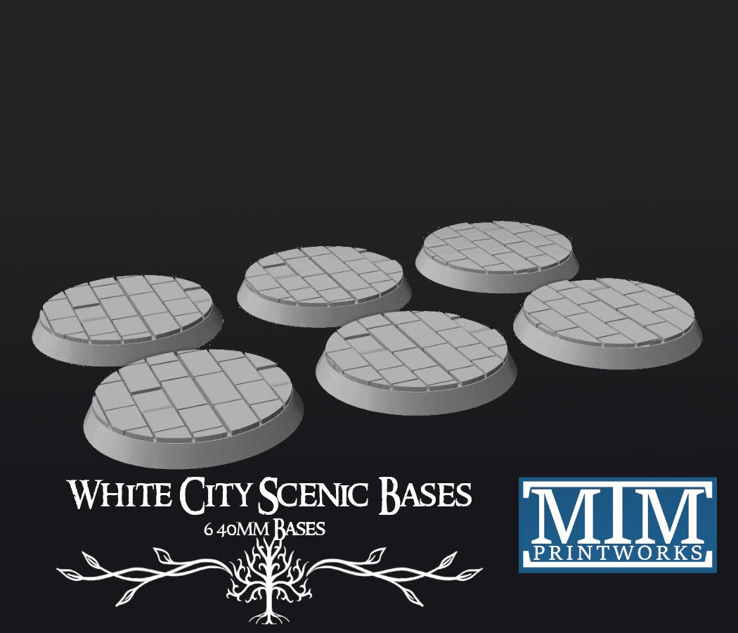 White City Scenic Base Set 25mm / 40mm