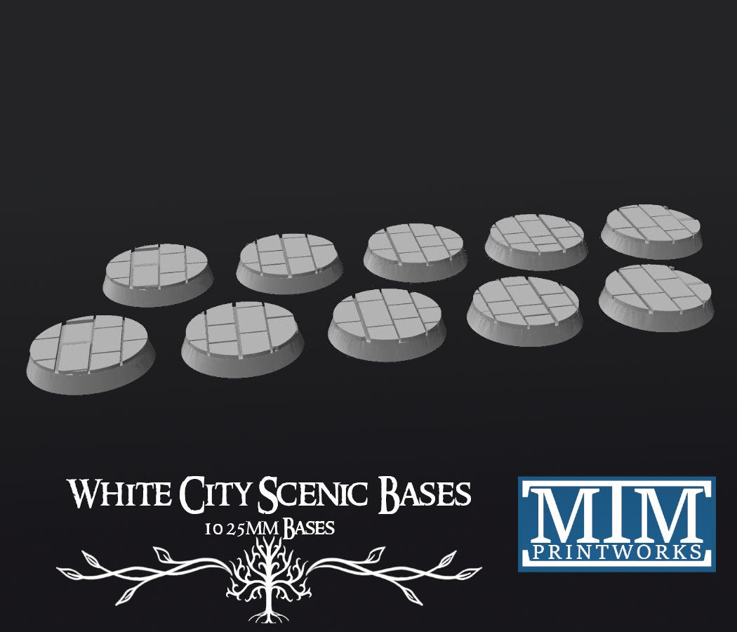 White City Scenic Base Set 25mm / 40mm