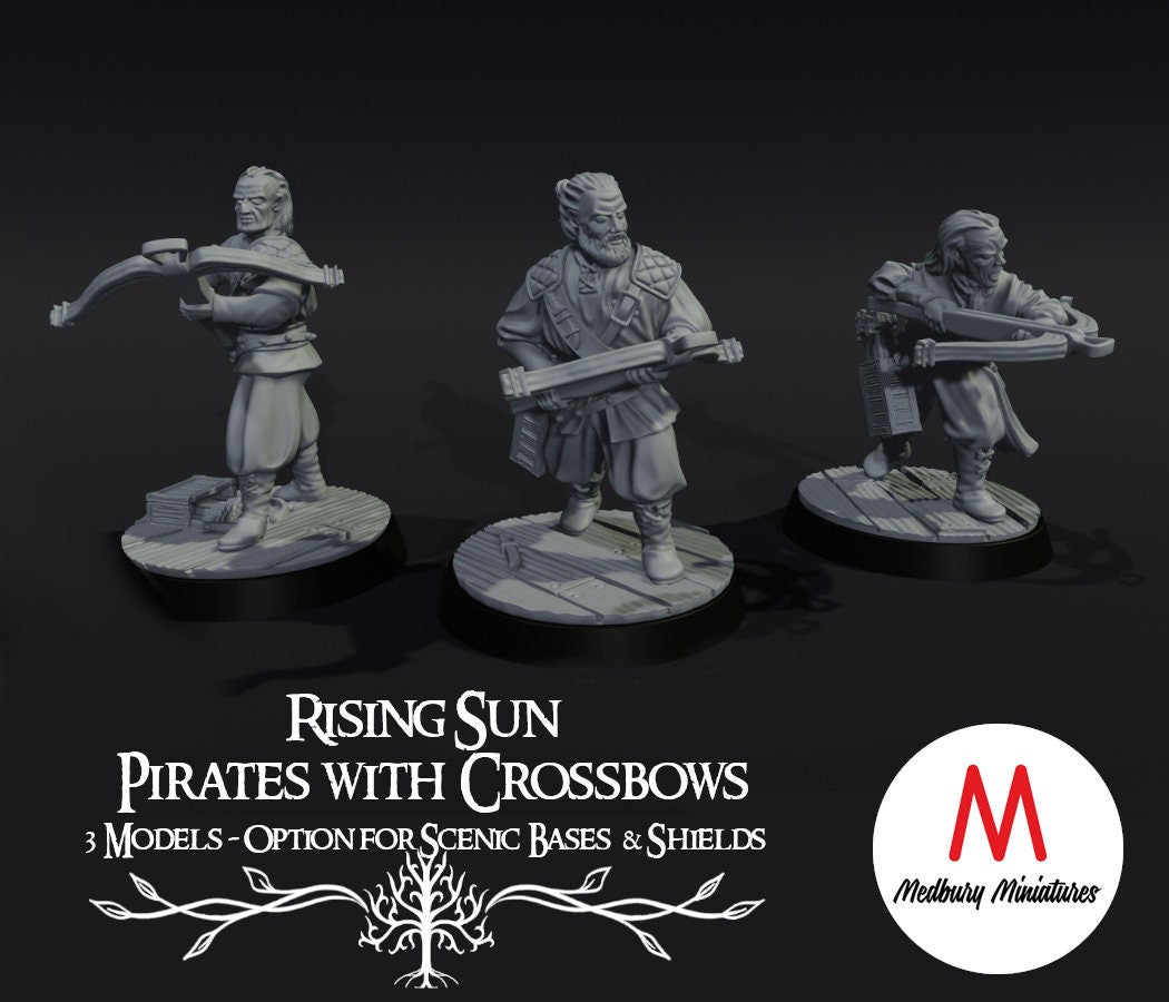 Rising Sun Pirates with Crossbows