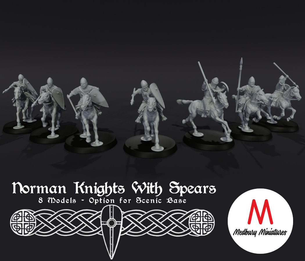 Norman Knights with Spears
