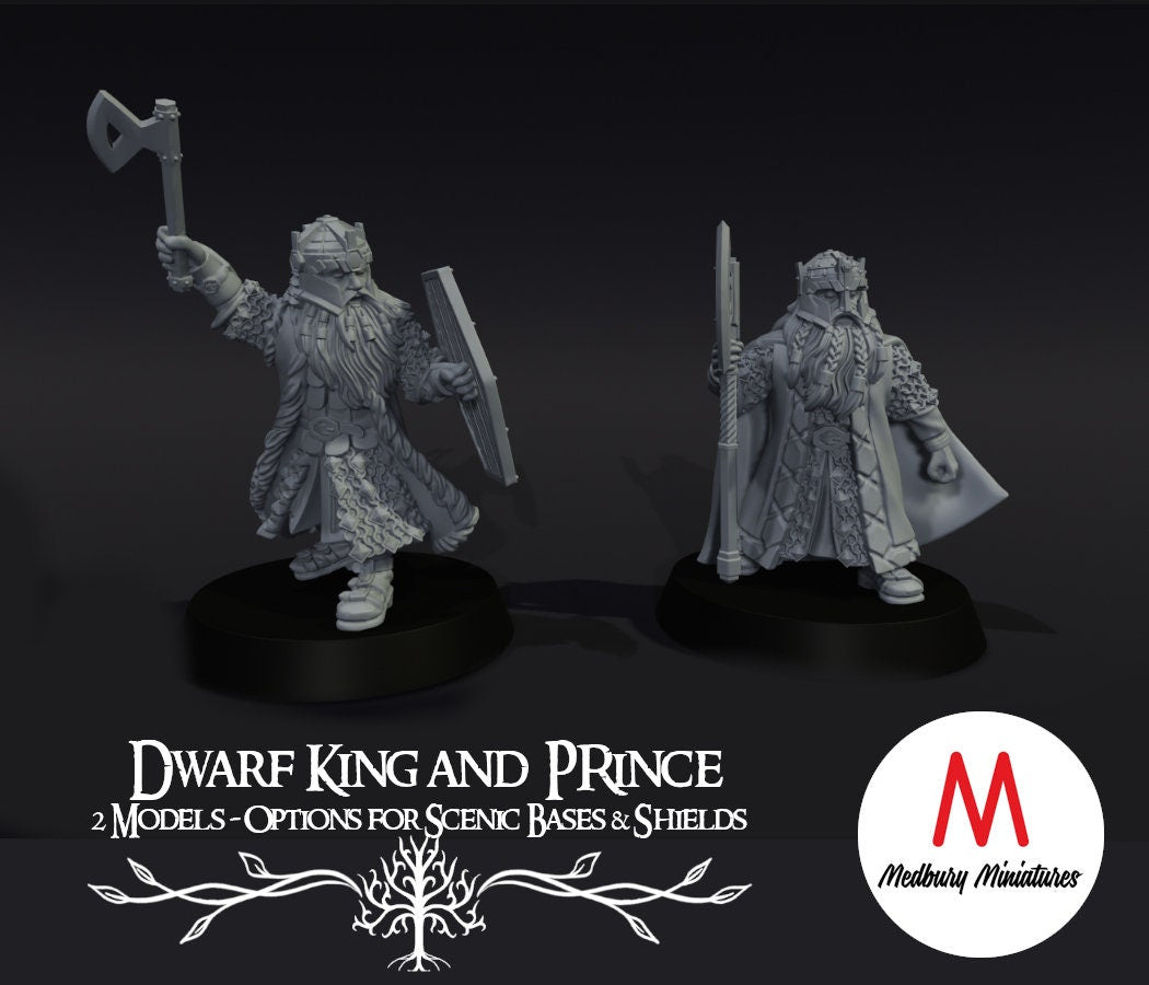 Dwarven King and Prince