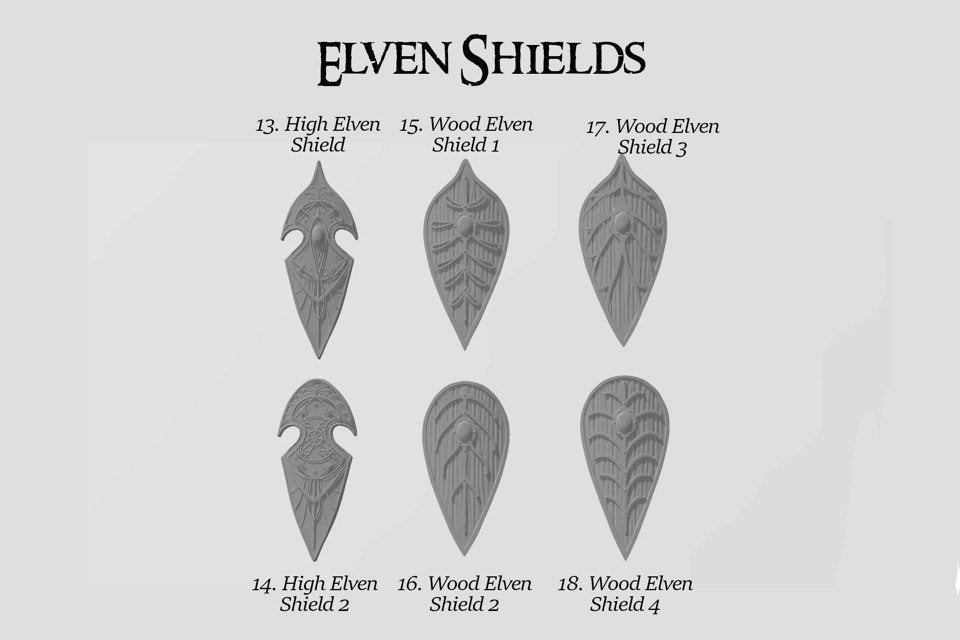 Shields of the Free Peoples - Shield Bits box 20 pack