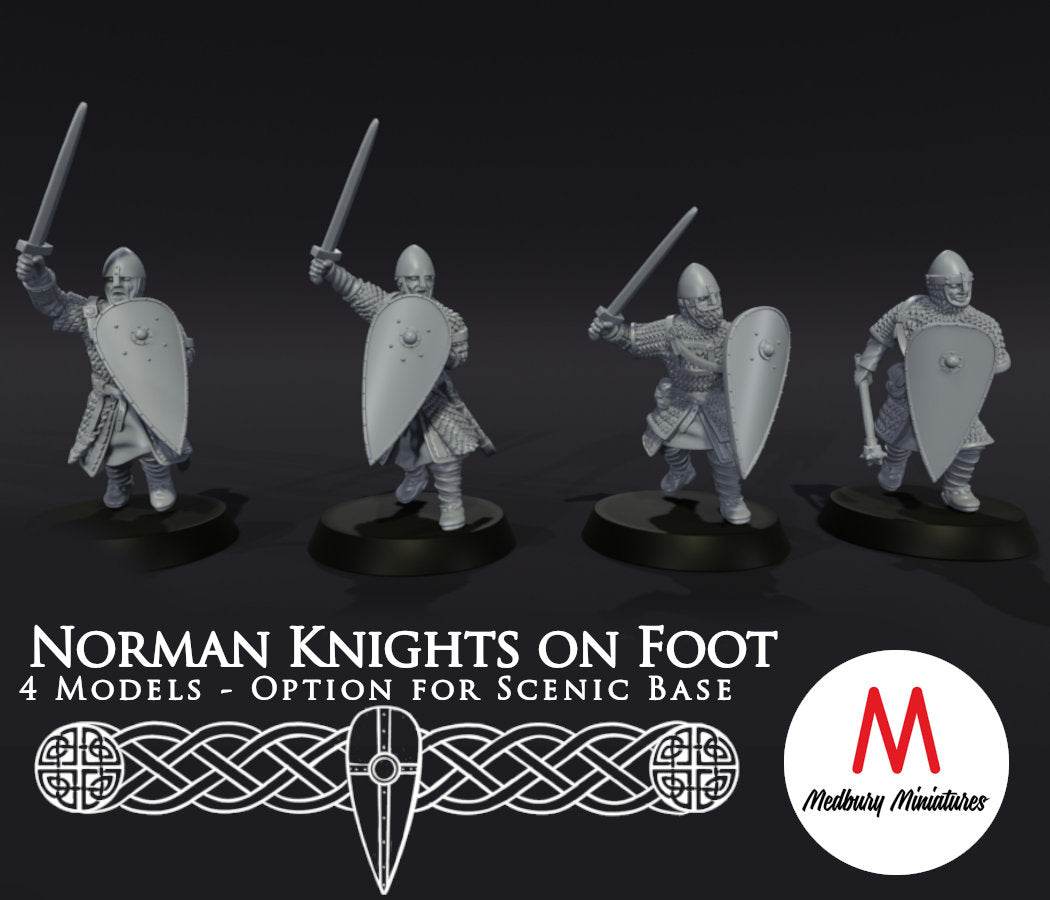 Norman Knights on Foot