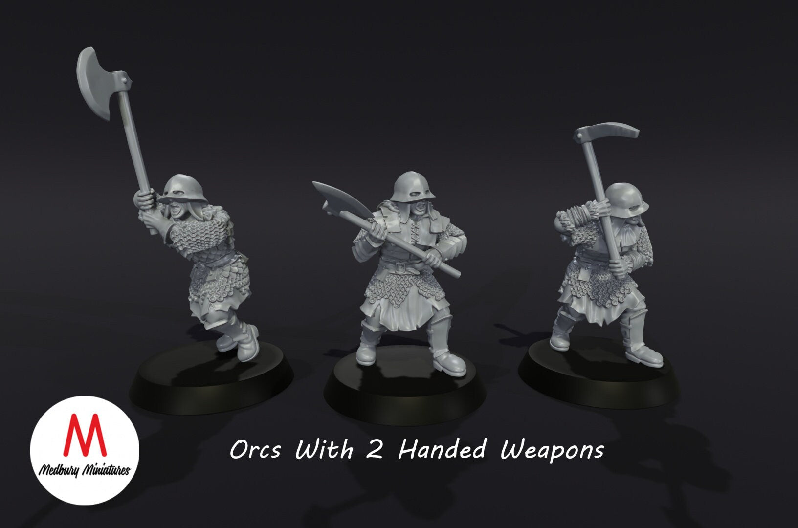 Orcs with Two Handed Weapons