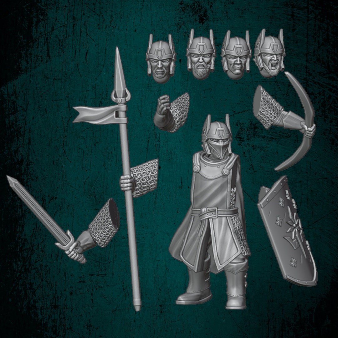 Western Warrior Spearmen