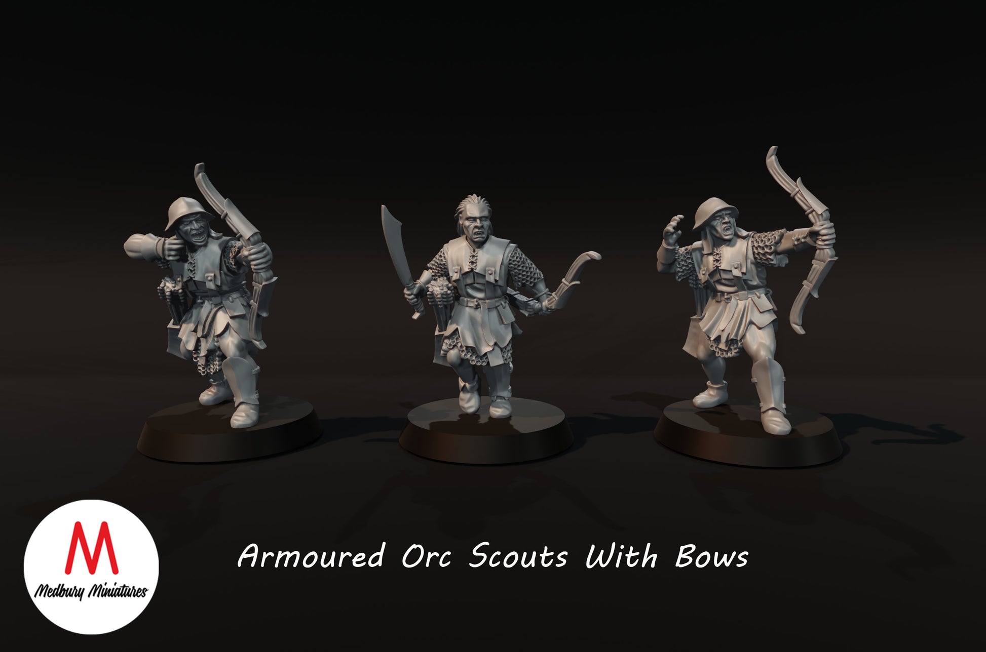 Armoured orc Scouts with Bows