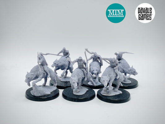 Orc Wolf Riders Warband