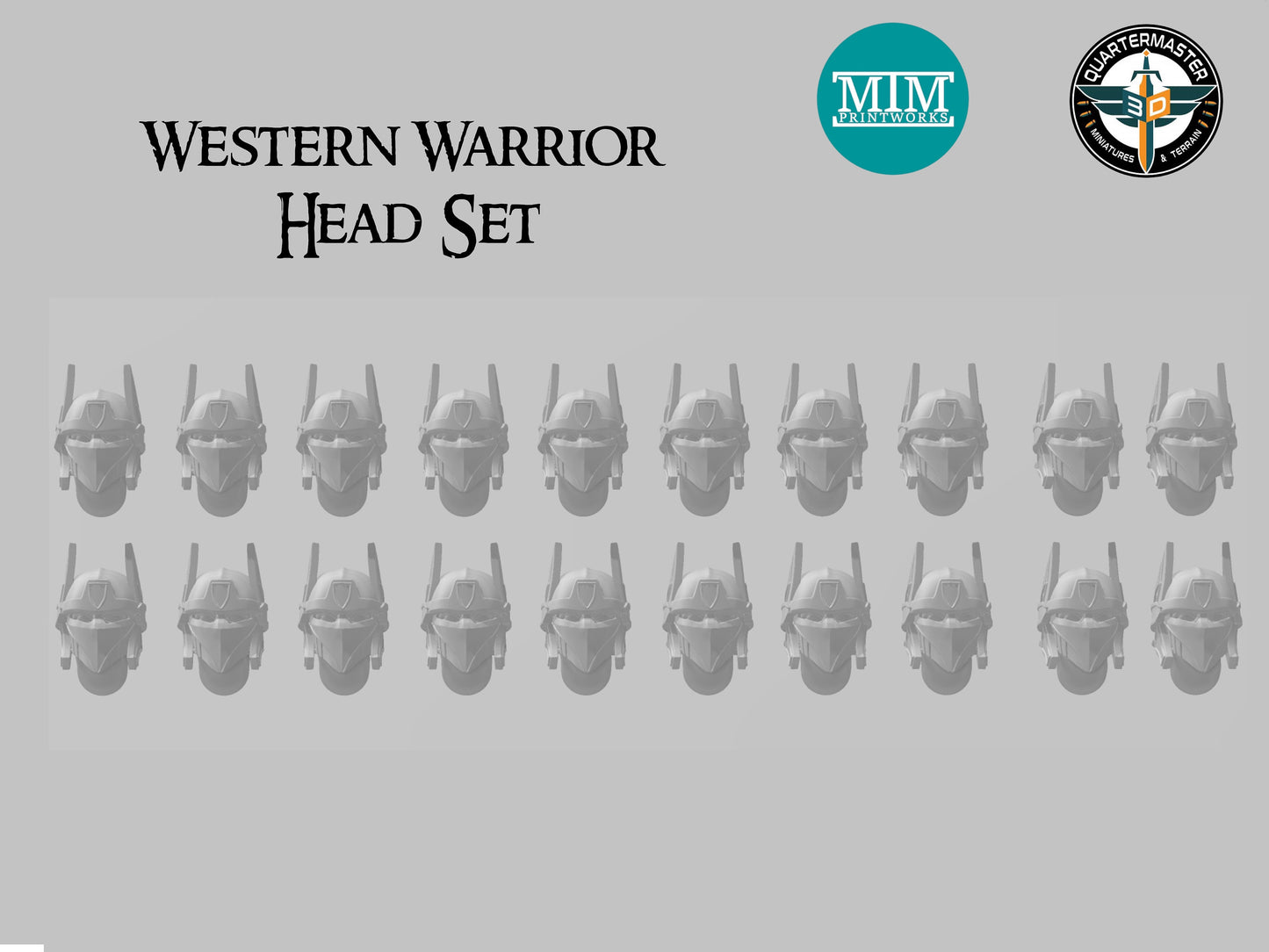 Western Warrior Head Set (20 Pack)