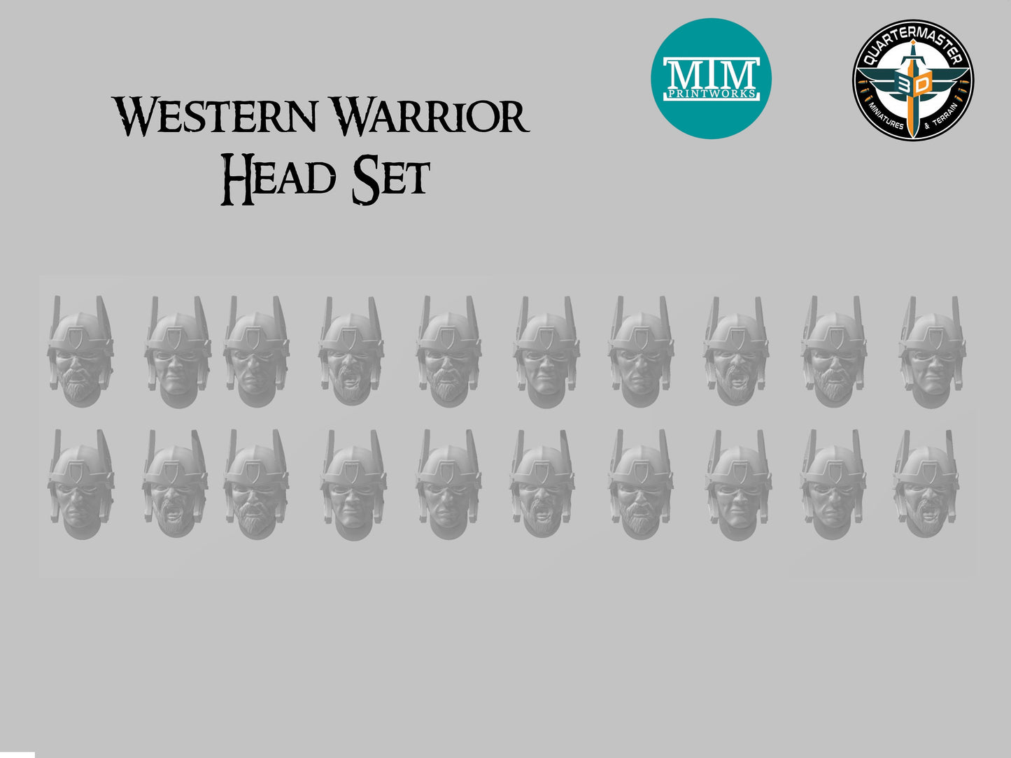 Western Warrior Head Set (20 Pack)